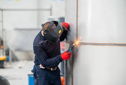 Tank welding